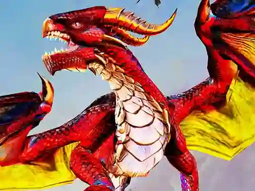 Spel Flying Dragon City Attack aanlyn