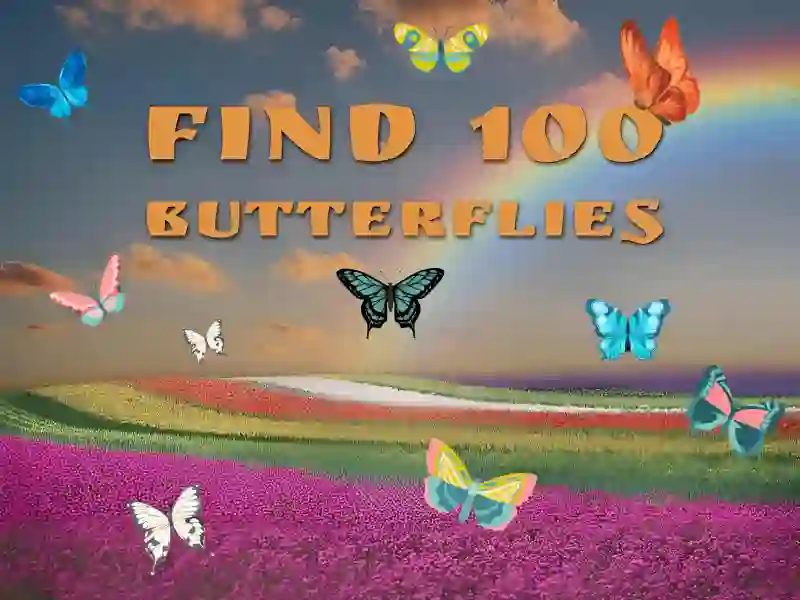 Spel Find 100 butterflies aanlyn