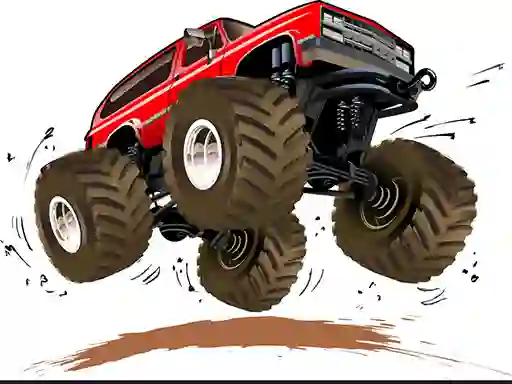 Spel Monster Trucks Memory aanlyn
