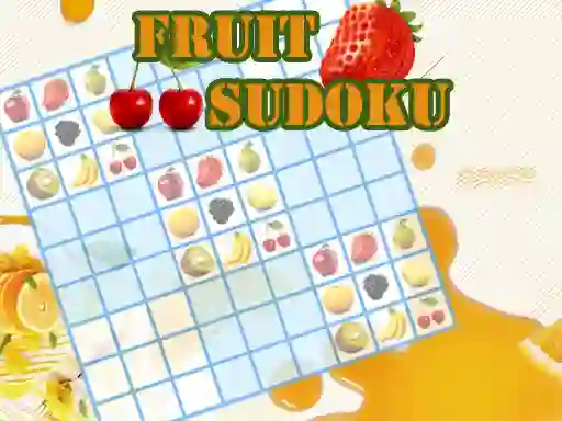 Spel Fruit Sudoku aanlyn