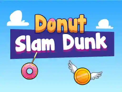 Spel Donut Slam Dunk aanlyn