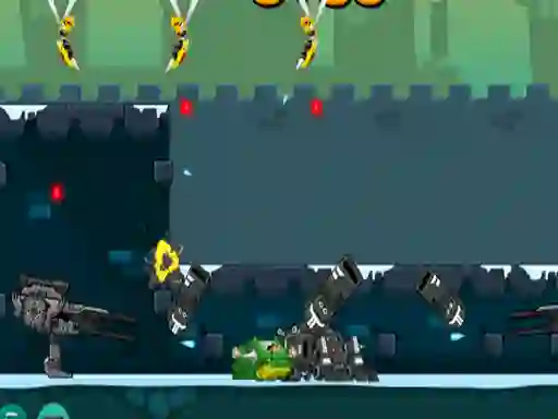 Spel Robotic Invasion aanlyn