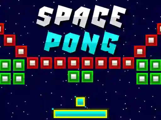 Spel Space Pong aanlyn