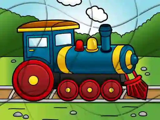 Spel Transport Wavy Jigsaw aanlyn