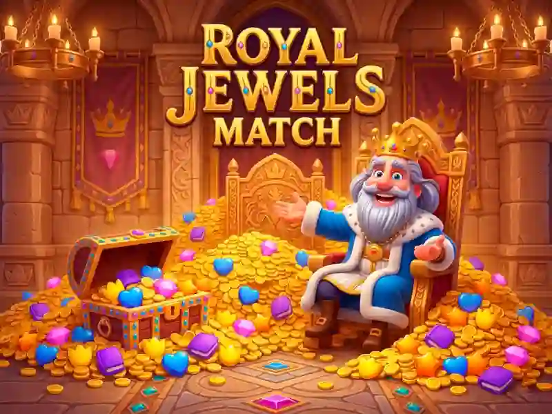Spel Royal Jewels Match aanlyn