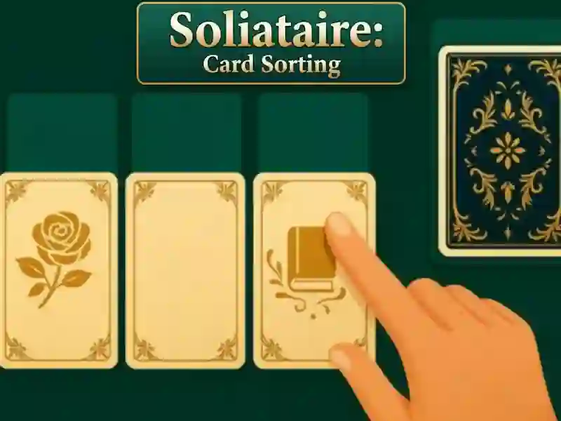 Spel Solitaire: Card Sorting aanlyn