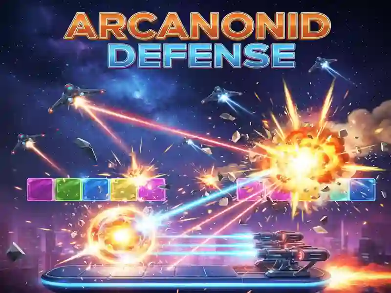 Spel Arcanoid Defence aanlyn