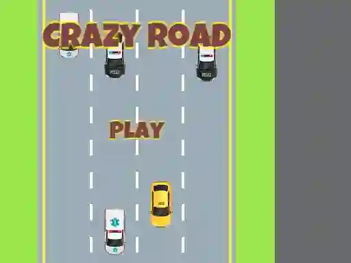 Spel Crazy Road aanlyn