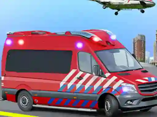 Spel City Ambulance Emergency Rescue aanlyn