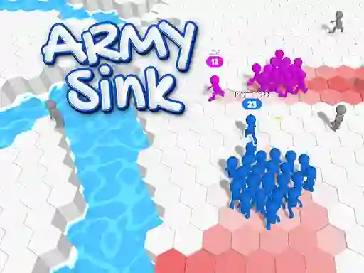 Spel Army Sink aanlyn