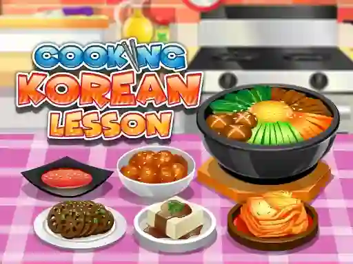 Spel Cooking Korean Lesson aanlyn