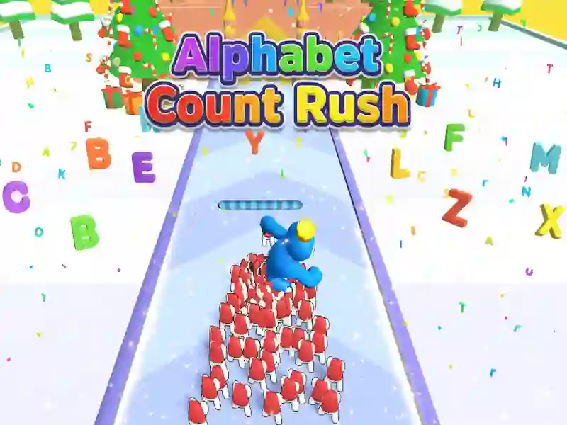 Spel Alphabet Count Rush aanlyn
