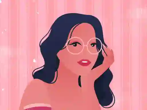 Spel Curly Haired Jigsaw aanlyn