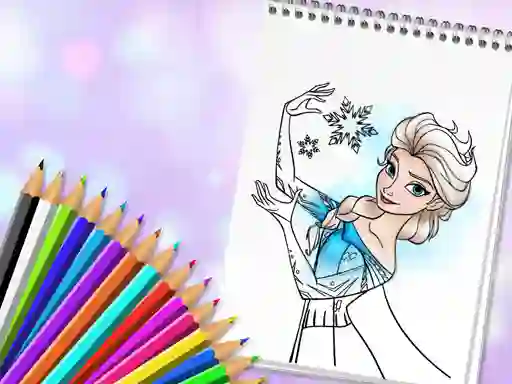 Spel Amazing Princess Coloring Book aanlyn