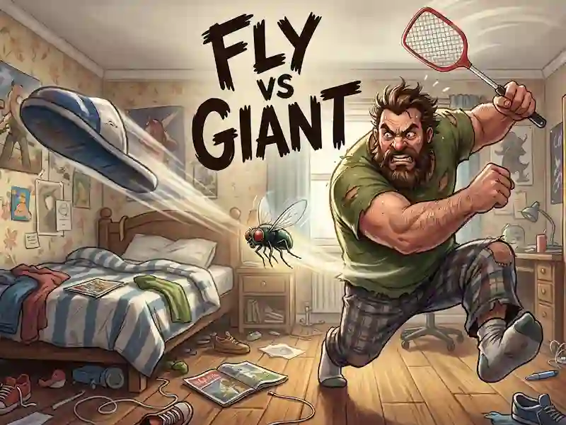 Spel Fly vs Giant aanlyn