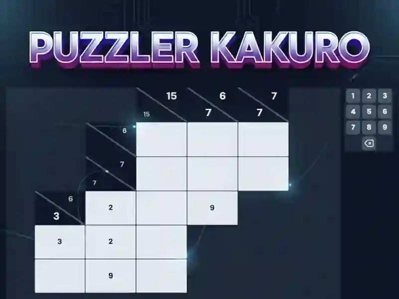 Spel Puzzler Kakuro aanlyn