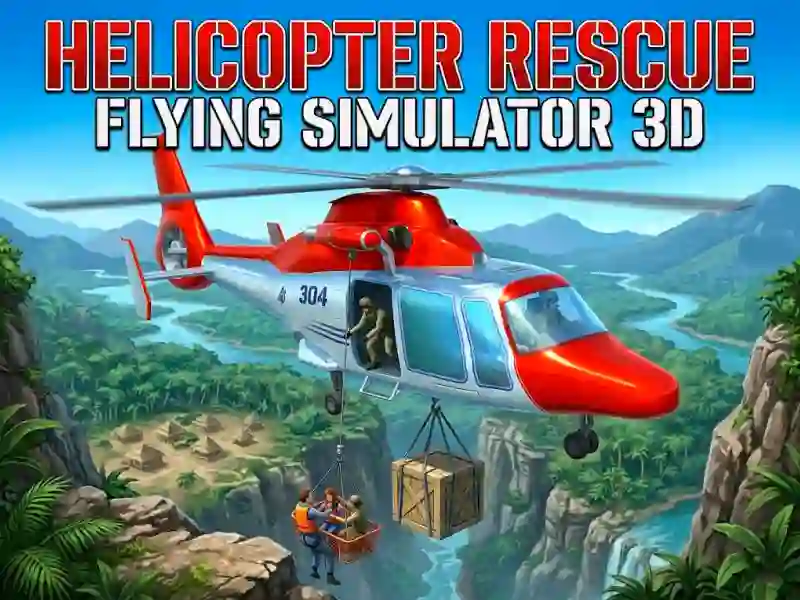 Spel Helicopter Rescue Flying Simulator 3d aanlyn