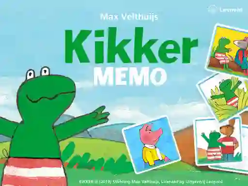 Spel Kikker Memo aanlyn