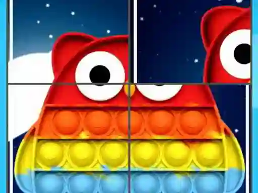 Spel Owl Pop It Rotate aanlyn