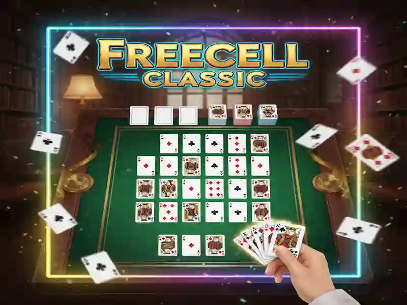 Spel Freecell Classic aanlyn