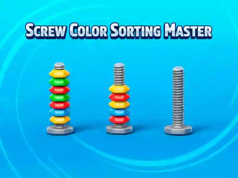 Spel Screw Color Sorting Master aanlyn