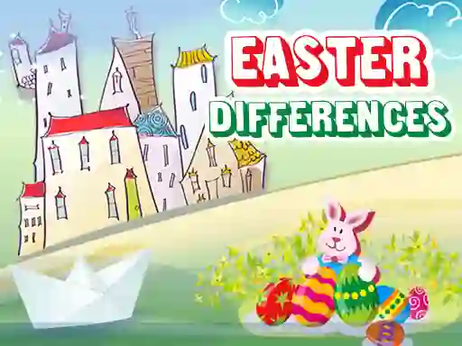 Spel Easter Differences aanlyn