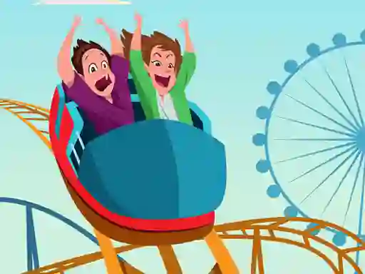 Spel Roller Coaster Fun Hidden aanlyn