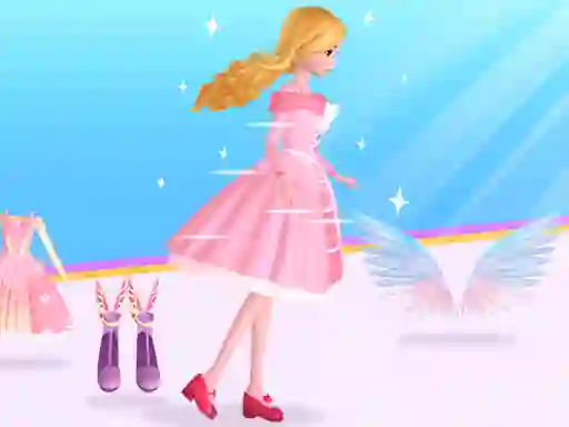 Spel Fashion Princess Dress Up aanlyn