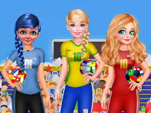 Spel BFF Princess Vote For  FIFA 2018 Quarter Finals aanlyn