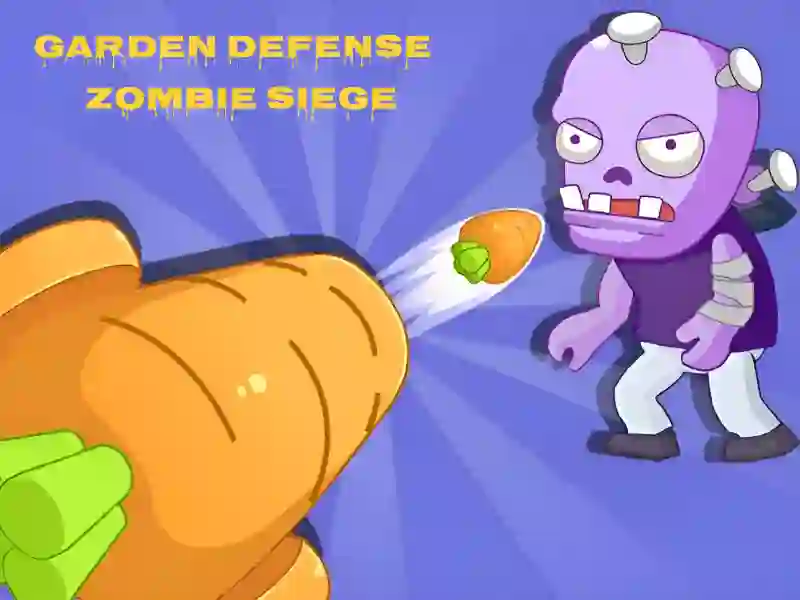 Spel Garden Defense - Zombie Siege aanlyn