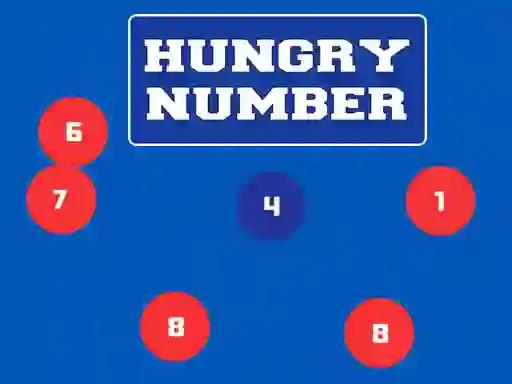 Spel Hungry Number aanlyn