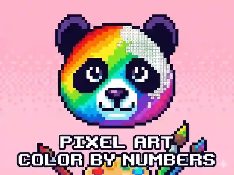 Spel Pixel Art - Color by Numbers aanlyn