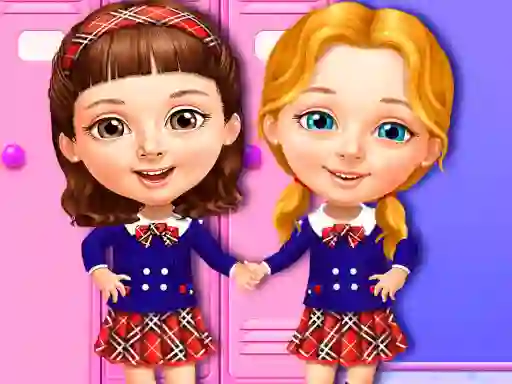 Spel Sweet Baby Girl Cleanup Messy School aanlyn