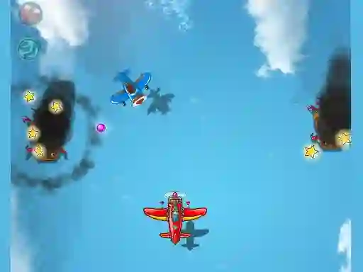 Spel Panda Commander Air Combat aanlyn