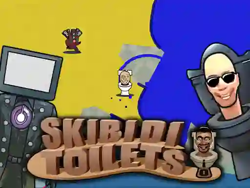 Spel Skibidi Toilets aanlyn