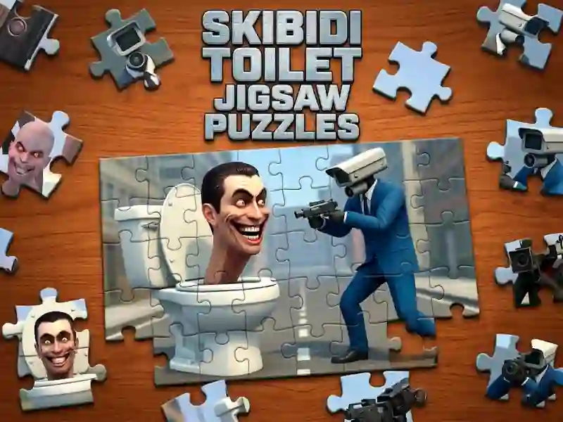 Spel Skibidi Toilet Jigsaw Puzzles aanlyn
