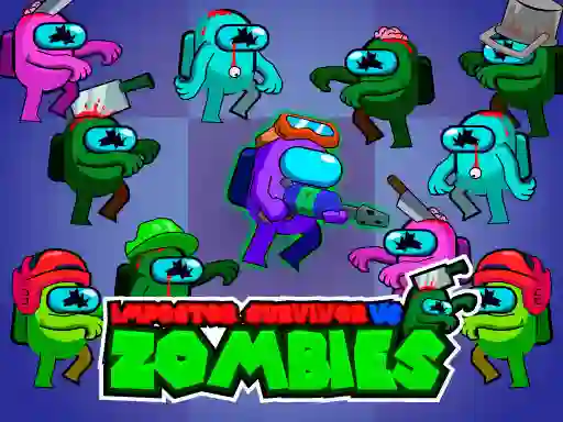 Spel Impostor Survivor vs Zombies aanlyn