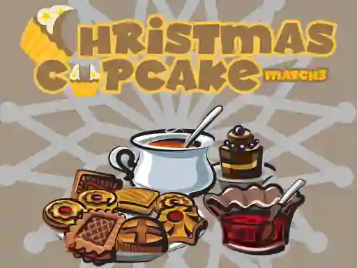 Spel Christmas Cupcake Match 3 aanlyn