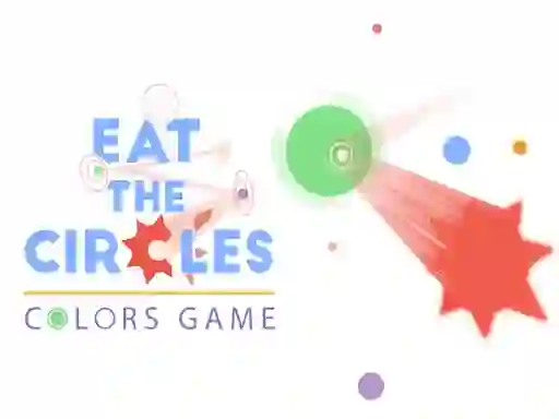 Spel Eat the circles Colors Game aanlyn