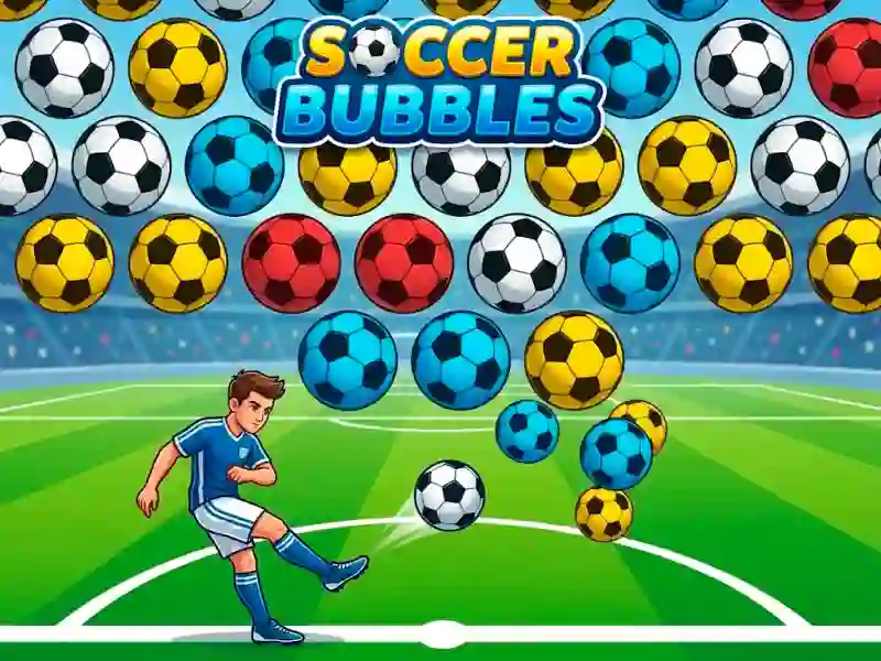 Spel Soccer Bubbles aanlyn