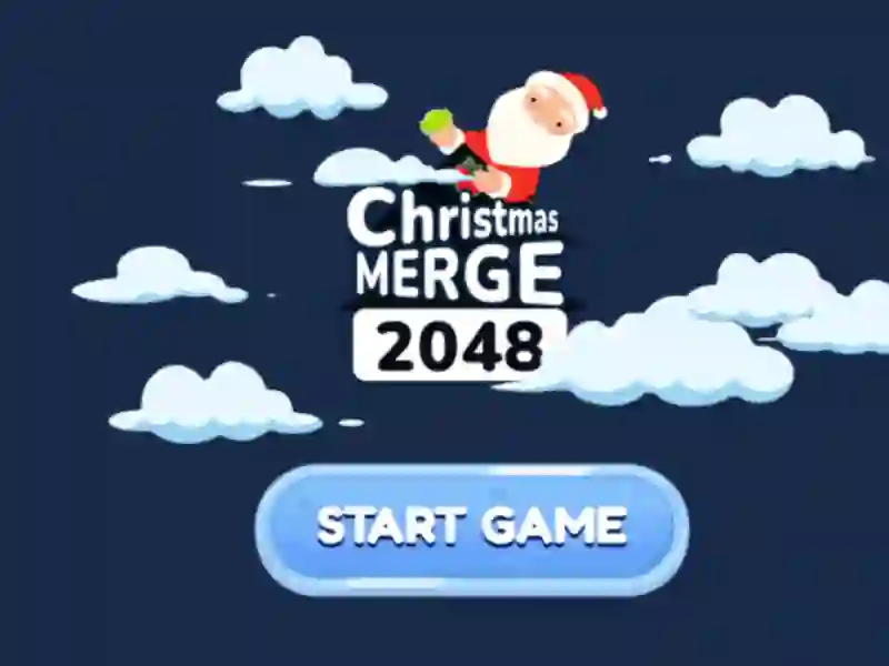 Spel Christmas Merge 2048 aanlyn
