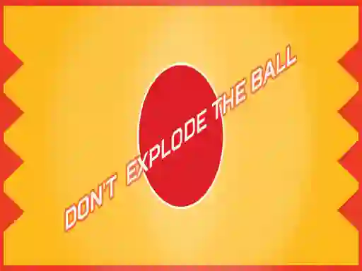 Spel Don't Explode The Ball aanlyn