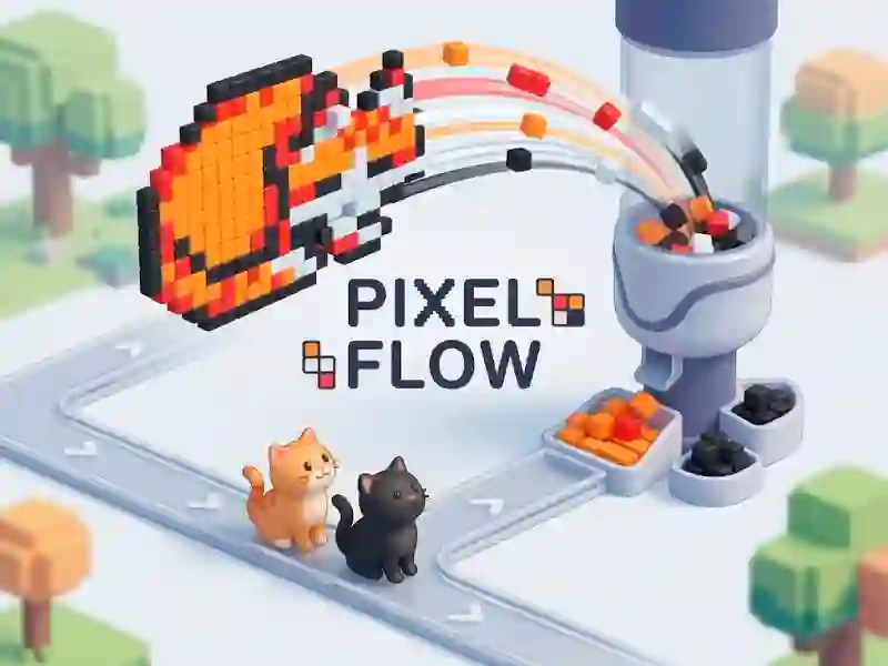 Spel Pixel Flow aanlyn