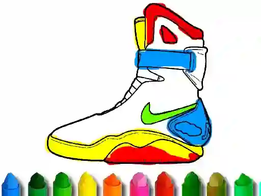 Spel Back To School: Shoe Coloring aanlyn