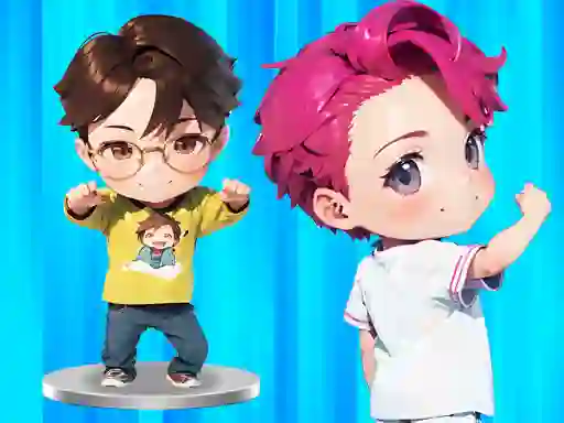 Spel BTS Chibi Claw Machine aanlyn