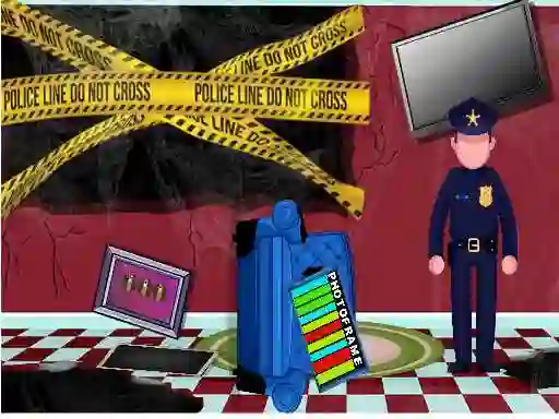 Spel Crime House Escape aanlyn