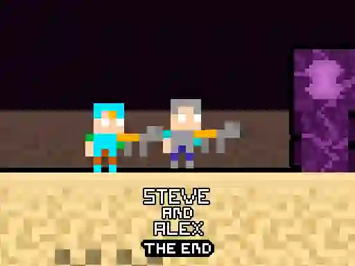 Spel Steve and Alex TheEnd aanlyn