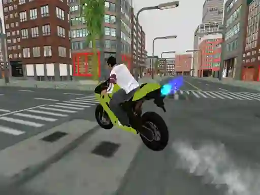 Spel Heavy Bikes City Parking Game 3D aanlyn