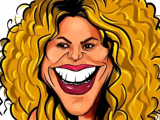 Spel Shakira Funny Face aanlyn