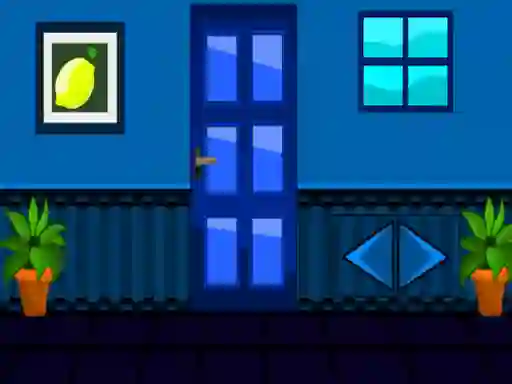 Spel Blue House Escape aanlyn